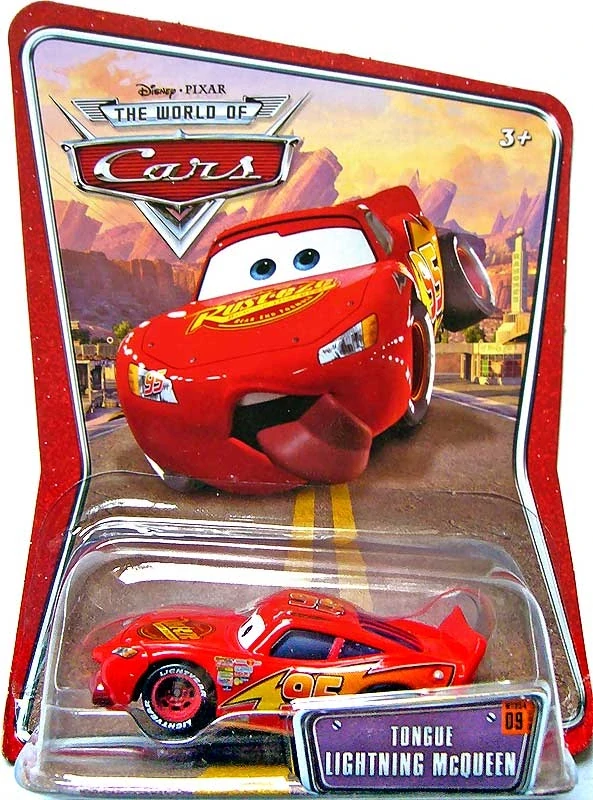 Cars (Auta) - Tongue Lightning McQueen (Blesk s vyplazeným jazykem) - The World Of Cars