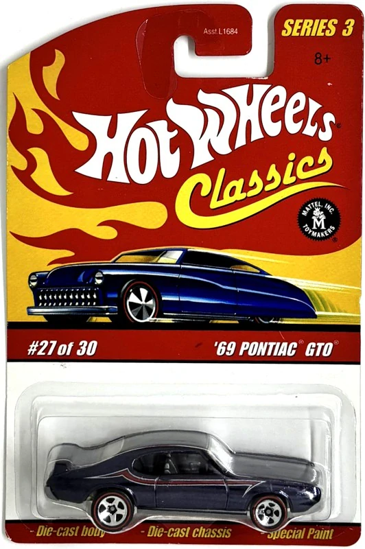 HOT WHEELS - '69 Pontiac GTO (E8)