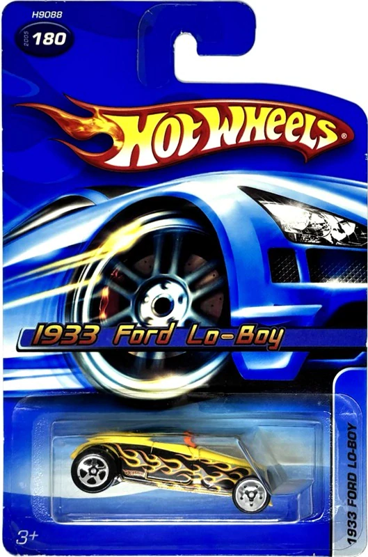 HOT WHEELS - 1933 Ford Lo-Boy Yellow (E5)