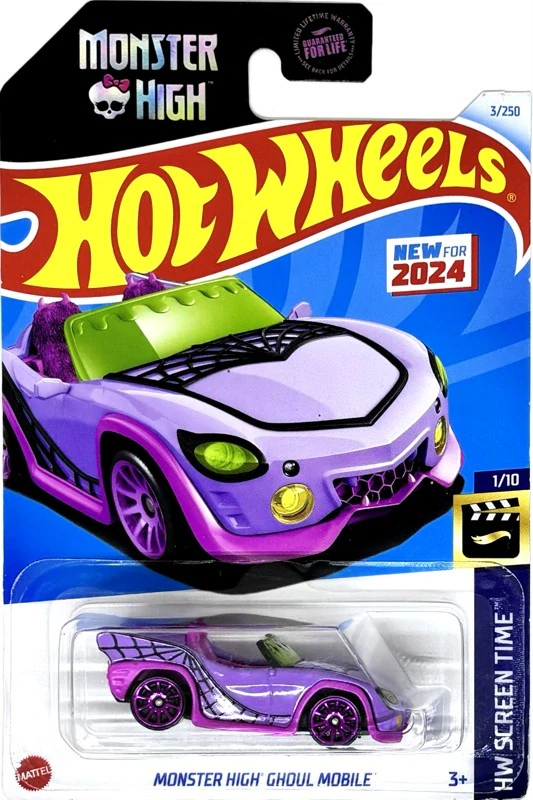 HOT WHEELS - Monster High Ghoul Mobile Violet (E5)