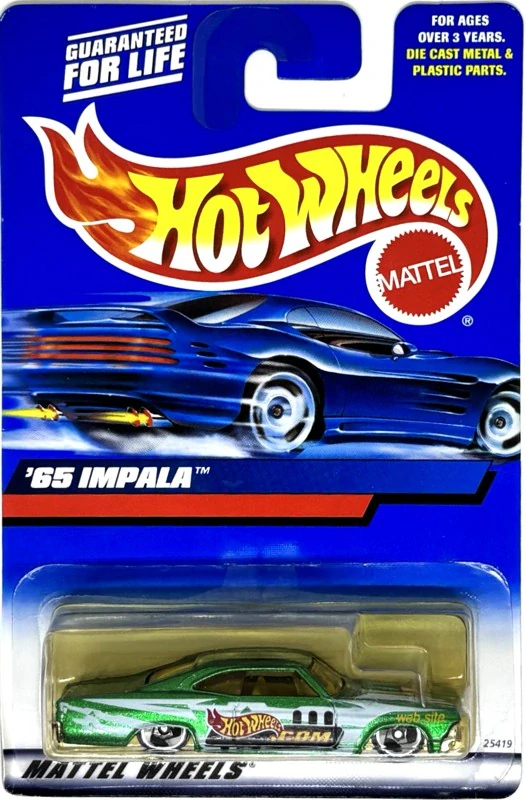 HOT WHEELS - '65 Impala Green HW (E6)