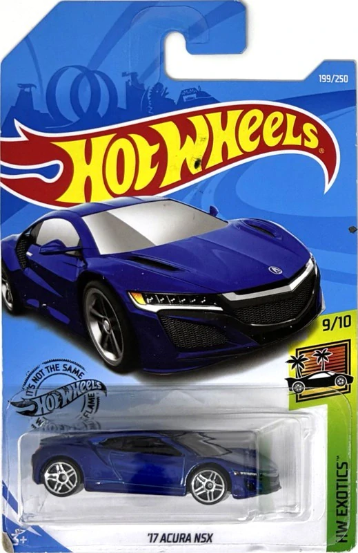 HOT WHEELS - '17 Acura NSX Blue (E6)