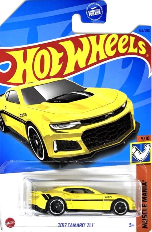 HOT WHEELS - 2017 Camaro ZL1 Yellow (E6)