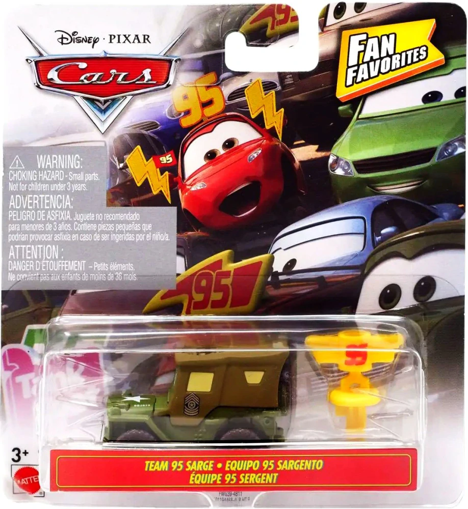 Cars 3 (Auta 3) - Team 95 Sarge (Serža)