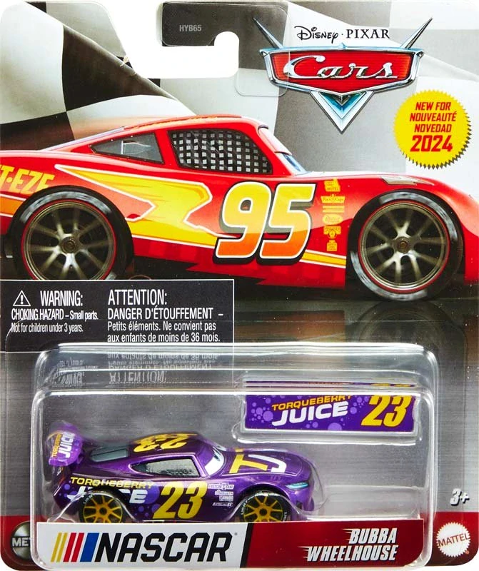 Cars 3 (Auta 3) - Bubba Wheelhouse Nr. 23 - NASCAR Metallic