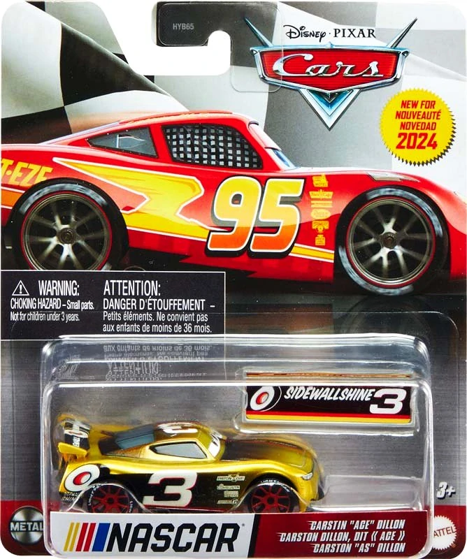 Cars 3 (Auta 3) - Carstin "Ace" Dillon Nr. 3 - NASCAR Metallic