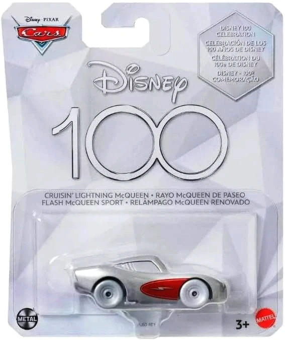 Cars (Auta) - Cruisin Lightning McQueen (Blesk McQueen) - Disney 100