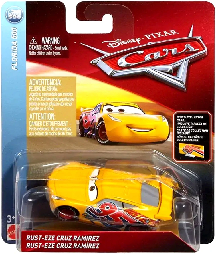 Cars (Auta) - Rust-Eze Cruz Ramirez + Sběratelská karta na stojánku