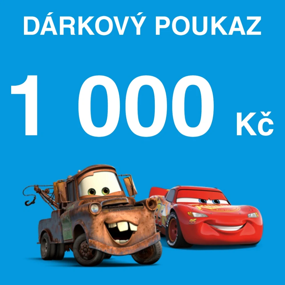 Dárkový poukaz - 1 000 Kč