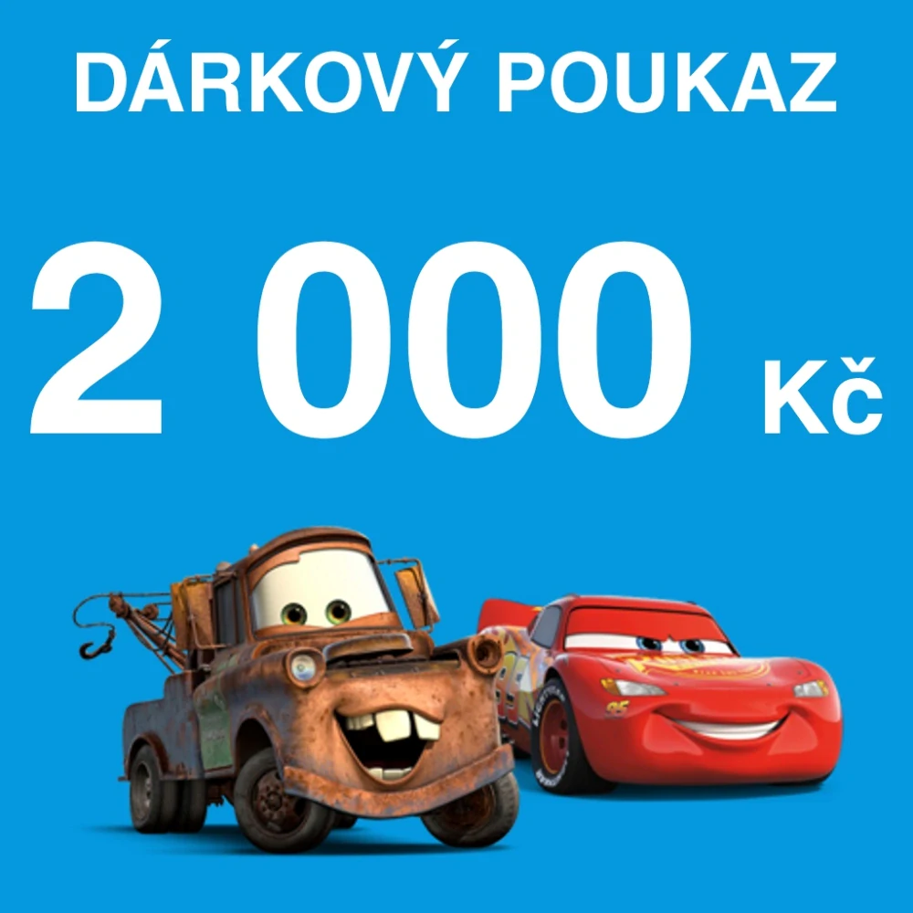 Dárkový poukaz - 2 000 Kč