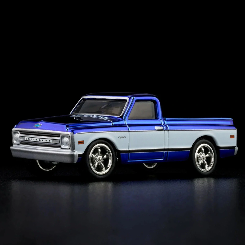 Hot Wheels - RLC Exclusive 1969 Chevy C-10 Blue - HWF22