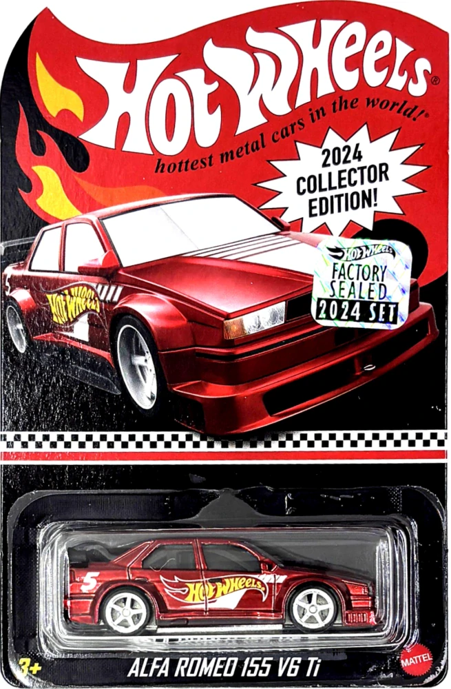 Hot Wheels - Alfa Romeo 155 V6 Ti Red Metallic (D2)