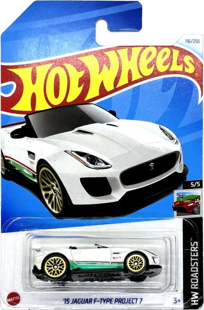 Hot Wheels - '15 Jaguar F-Type Project 7 White (F1)