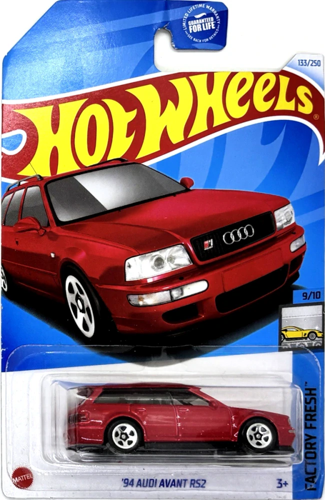 Hot Wheels - '94 Audi Avant RS2 Red (F1)