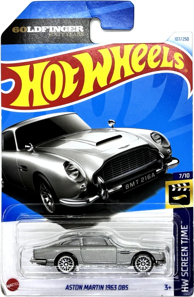 Hot Wheels - Aston Martin 1963 DB5 Silver (F1)