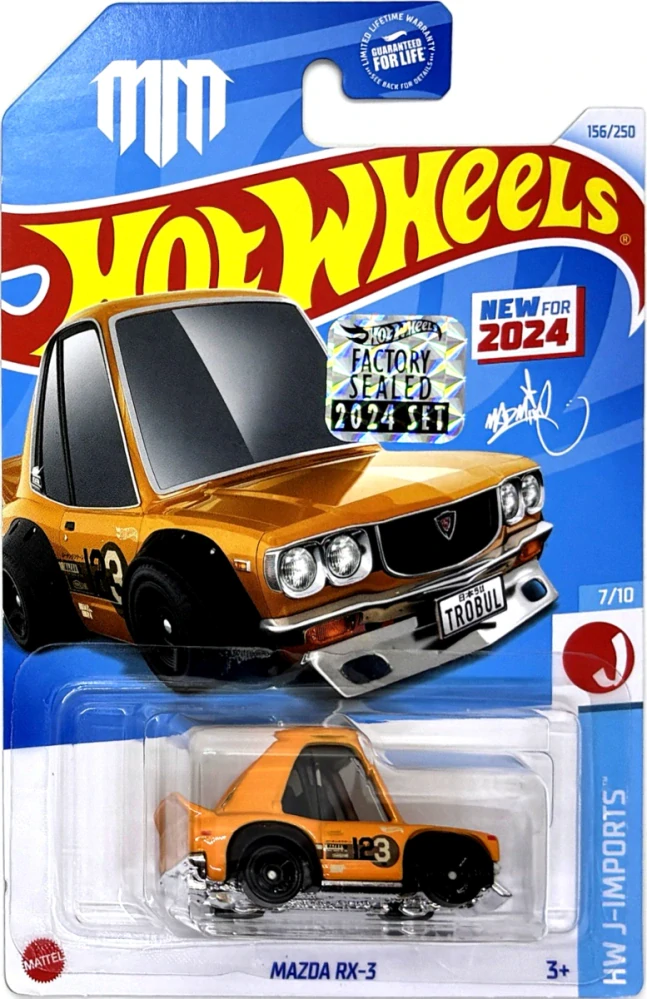 HOT WHEELS - Mazda RX-3 Orange (KA1)