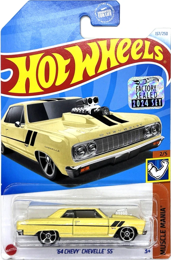 HOT WHEELS - '64 Chevy Chevelle SS Yellow (KA1)