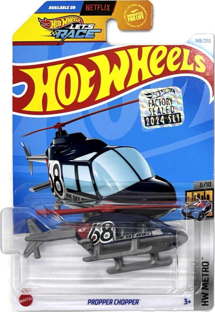 HOT WHEELS - Propper Chopper DarkBlue (KA2)