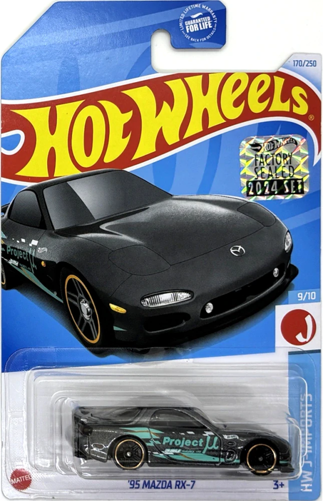 HOT WHEELS - '95 Mazda RX-7 Grey (KA4)