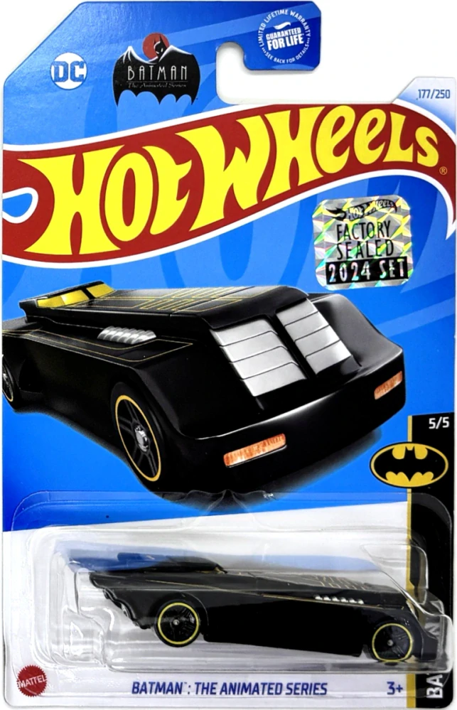 HOT WHEELS - Batman - The Animated Series Black (KA4)