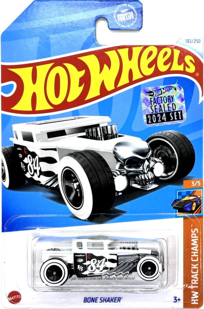 HOT WHEELS - Bone Shaker White - Treasure Hunt (KA5)