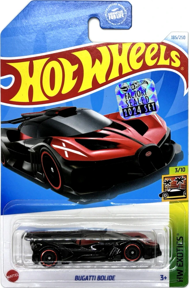 HOT WHEELS - Bugatti Bolide Black-Red (KA5)