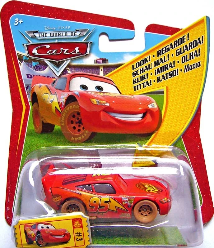 Cars (Auta) - Dirt Track McQueen (Blesk McQueen) - Look My Eyes Change (mrkací) - The World Of Cars