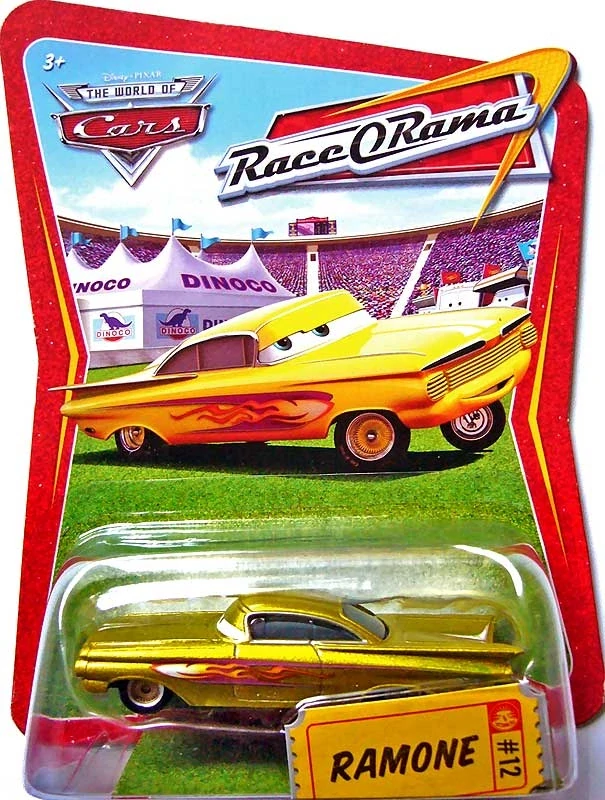 Cars (Auta) - Ramone Gold (Zlatý Ramone) - Race O Rama