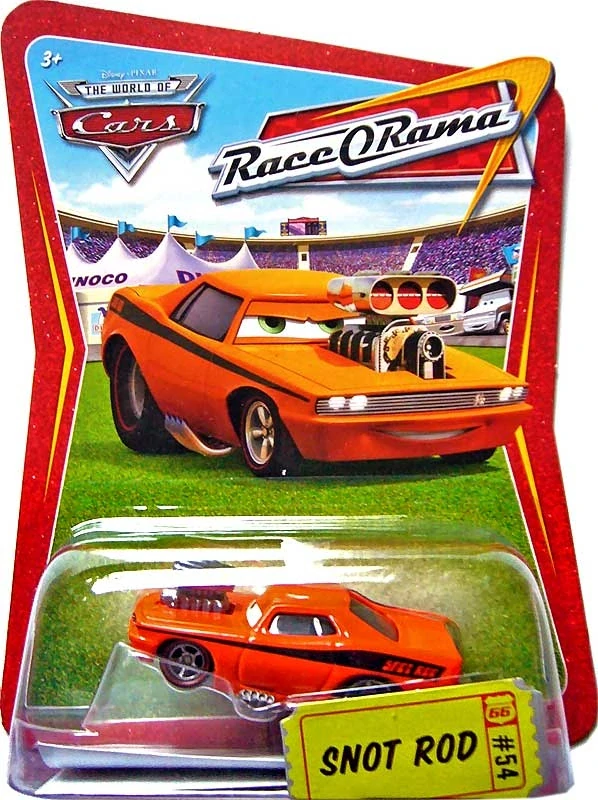 Cars (Auta) Snot Rod (Smrkáč) - Race O Rama