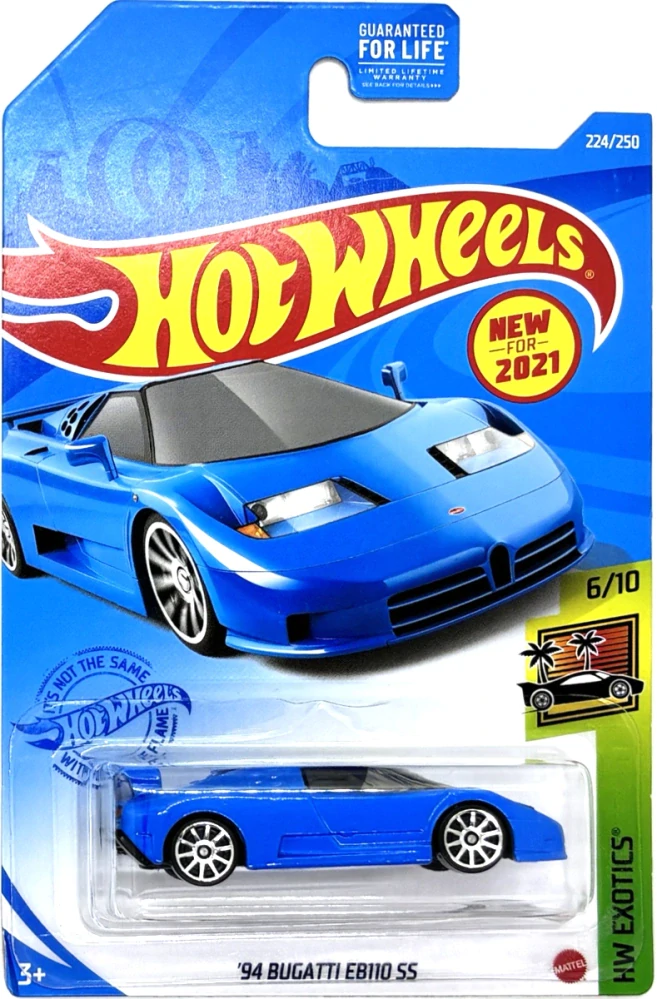 HOT WHEELS - '94 Bugatti EB110 SS Blue (F2)