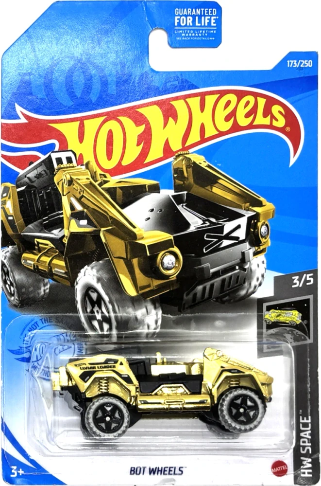 HOT WHEELS - Bot Wheels Gold-Black (F2)