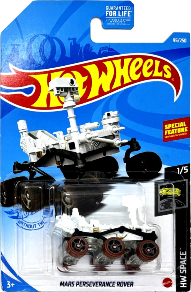 HOT WHEELS - Mars Perseverance Rover White (F2)