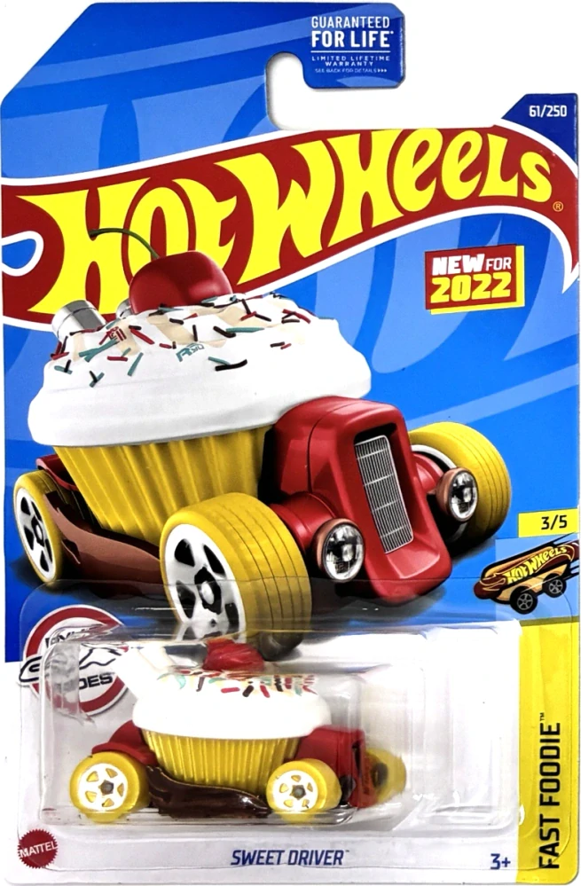 HOT WHEELS - Sweet Driver White-Red (F2)
