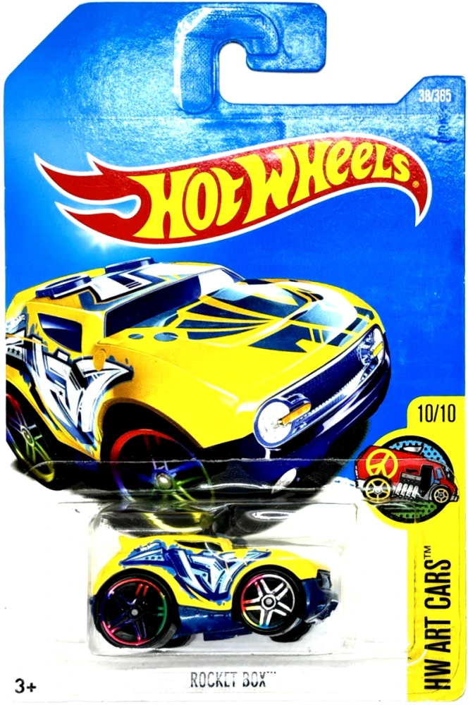 HOT WHEELS - Rocket Box Yellow (F3)
