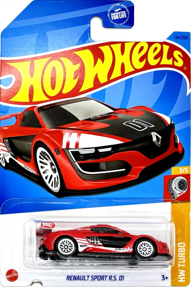 HOT WHEELS - Renault Sport R.S. 01 Red (F4)