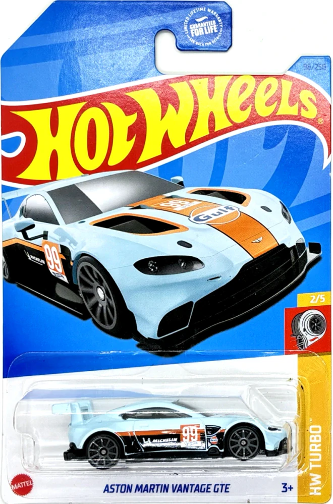 HOT WHEELS - Aston Martin Vantage GTE LightBlue (F4)