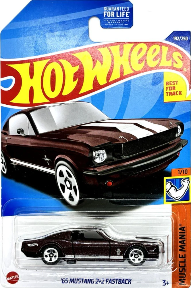 HOT WHEELS - '65 Mustang 2+2 Fastback Brown (F6)