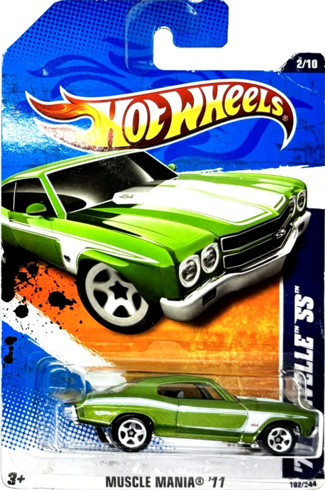 HOT WHEELS - '70 Chevelle SS Green (F6)