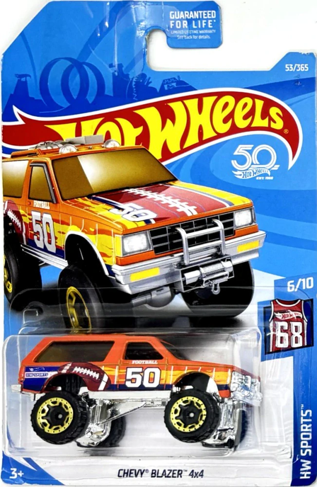 HOT WHEELS - Chevy Blazer 4x4 Orange (F7)