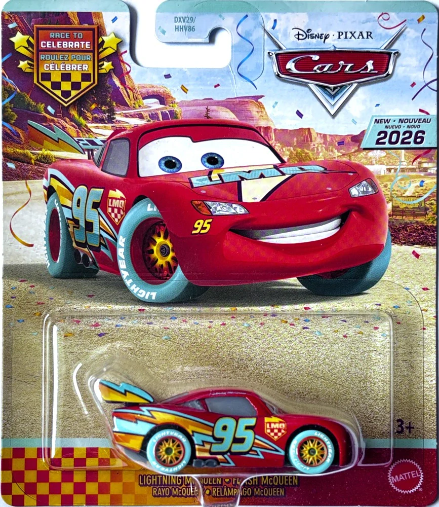 Cars (Auta) - Lighting McQueen (Blesk) - Race to Celebrate