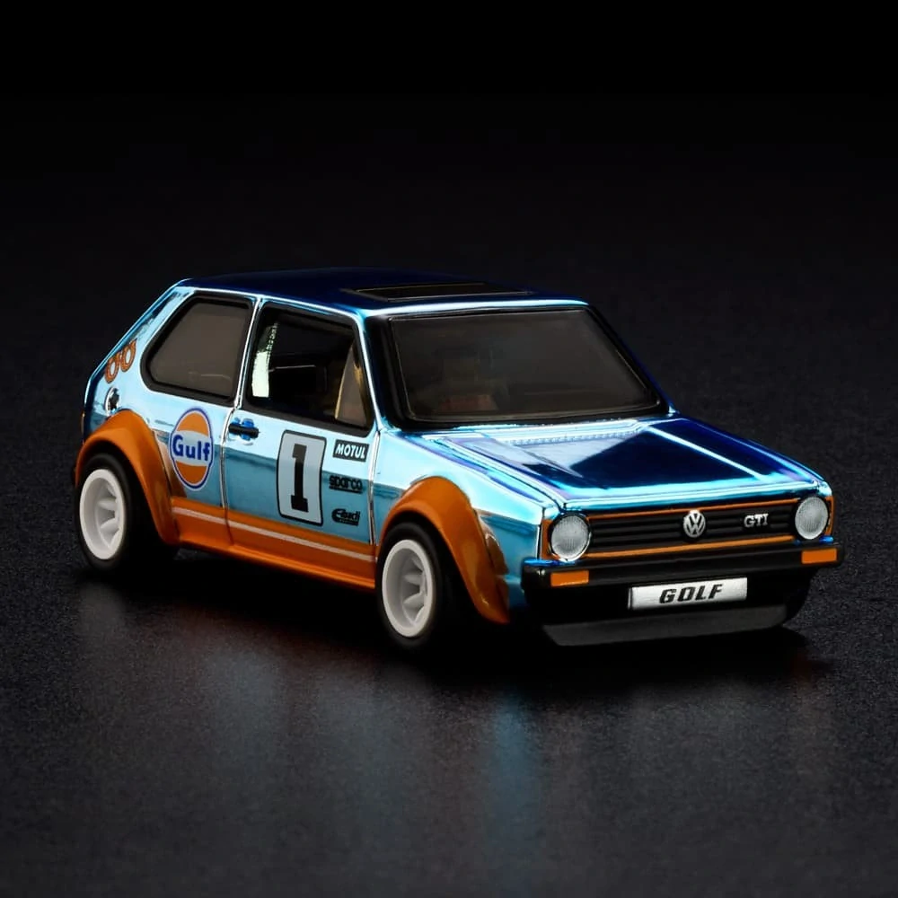 Hot Wheels - RLC Exclusive 1976 Volkswagen Golf Mk1 GTI - Blue JJY63