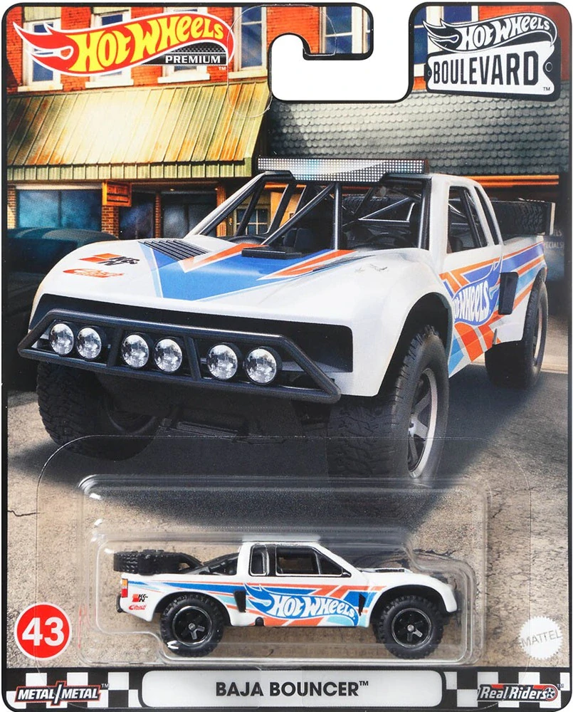 Hot Wheels Premium - Baja Bouncer White (D)