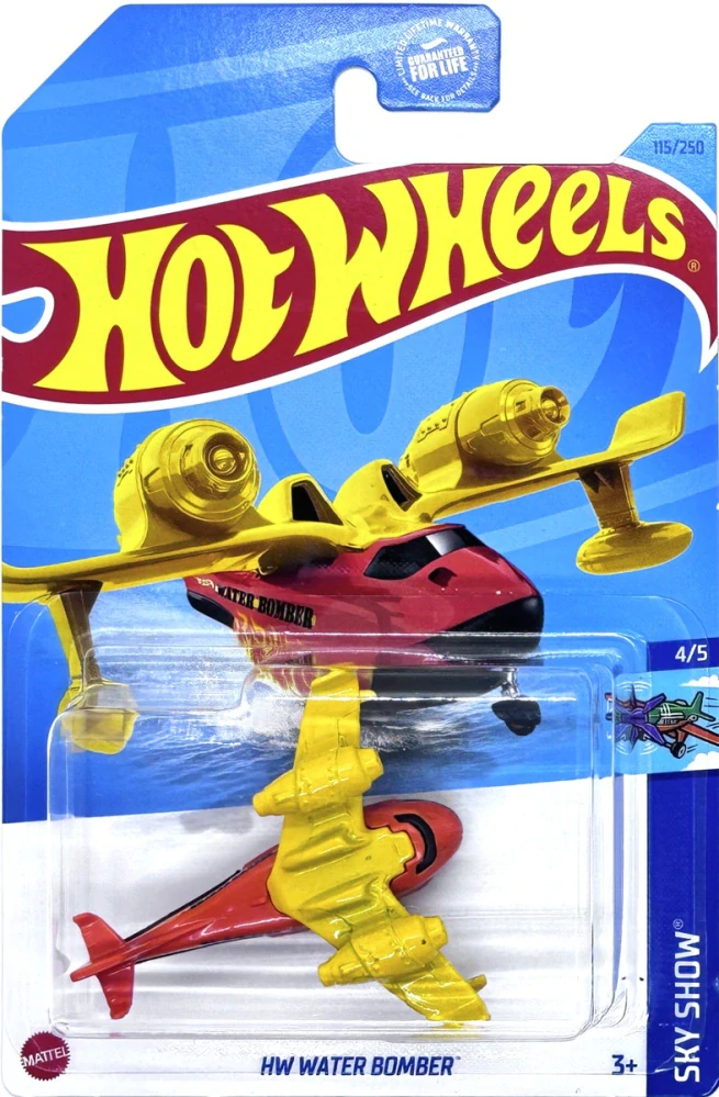 HOT WHEELS - HW Water Bomber Yellow-Orange (H1)