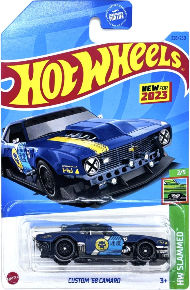 HOT WHEELS - Custom '68 Camaro DarkBlue (H1)