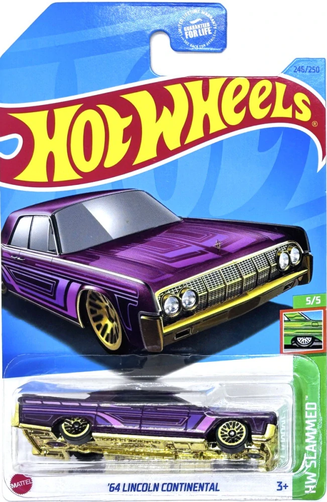 HOT WHEELS - '64 Lincoln Continental Violet (H1)