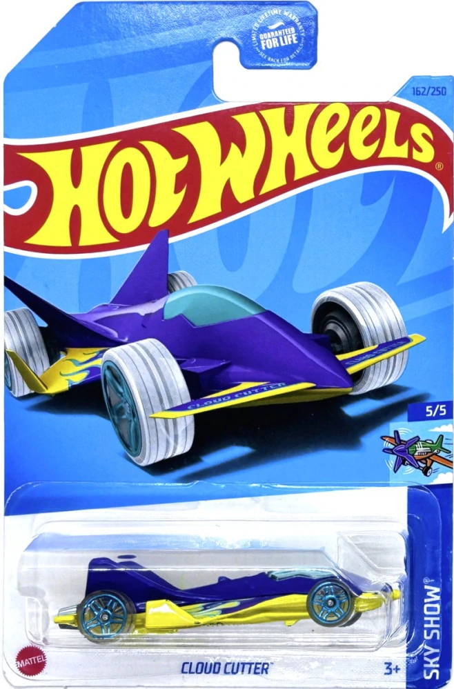 HOT WHEELS - Cloud Cutter Violet-Yellow (H1)