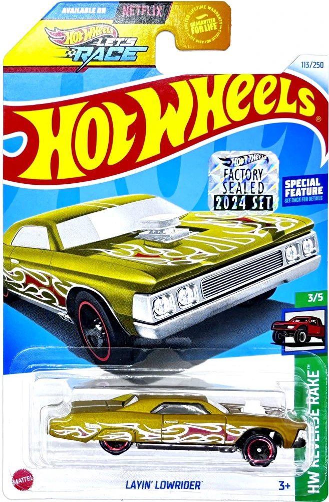 HOT WHEELS - Layin' Lowrider Gold (KB1)