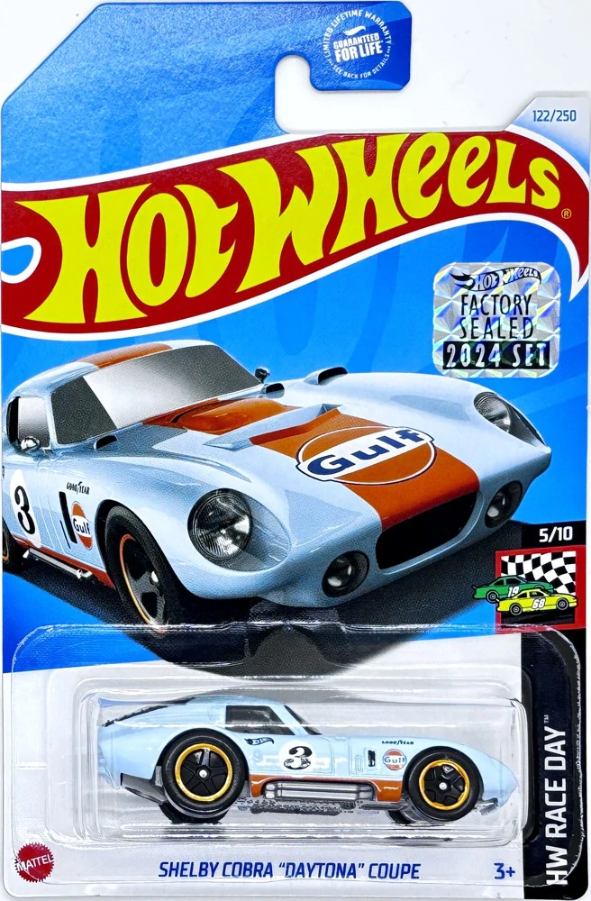 HOT WHEELS - Shelby Cobra Daytona Coupe LightBlue (KB2)