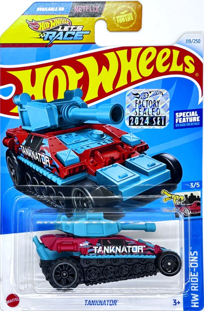 HOT WHEELS - Tanknator Turquoise (KB2)