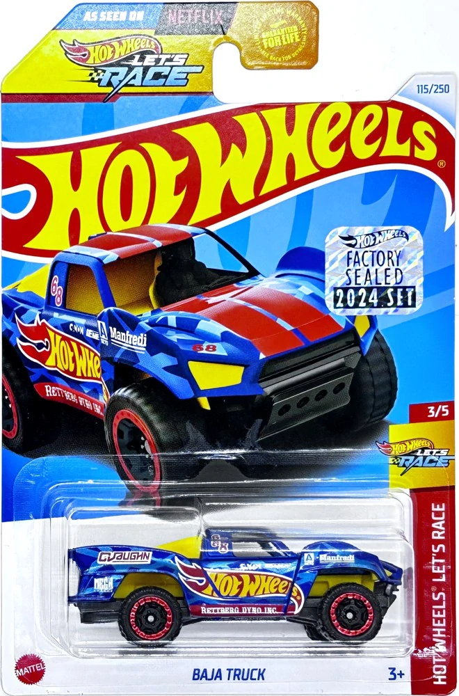 HOT WHEELS - Baja Truck Blue (KB3)
